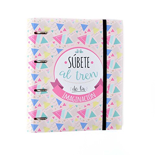 Grupo Erik Editores CAT0029 - Carpeta 4 Anillas Troquelada Premium Amelie Classic 2