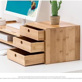 Amazon | Fegson竹製 収納ケース 収納ボックス 引き出し A4収納