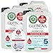 3 Taniche Gel per le Mani da 5 Litri Alcool 75% con 500ml Dispenser 75% GLENOVA Igienizzante Antibatterico Sanificante Dosatore Alcolico Azione Rapida Contro Germi e Batteri