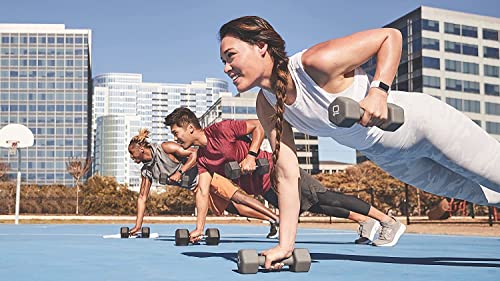 Fitbit Charge 5 bracelet connecté sport blanc étanche taille L - 5