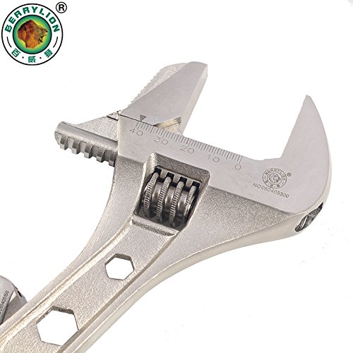 ChaRLes Chiave Universale Regolabile Spanner 6/8/10/12Inch Set Di Chiavi Con Brugola Chiave A Cricchetto Chiavi A Mano Strumenti - 10 Pollici