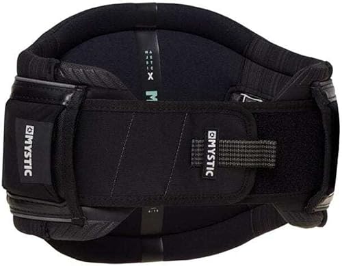 Miniatura 4 de Mystic Deportes acuáticos - Arnés de cintura Majestic X para hombre de kitesurf y windsurf, color negro y blanco