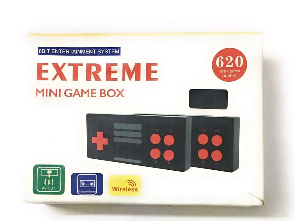 TD CREATIONS Extreme Plug & Play Mini Game Box (8 bit Retro Built-in Games) for up to 2 Players. (B0CSLCTLHY) Amazon Price History, Amazon Price Tracker