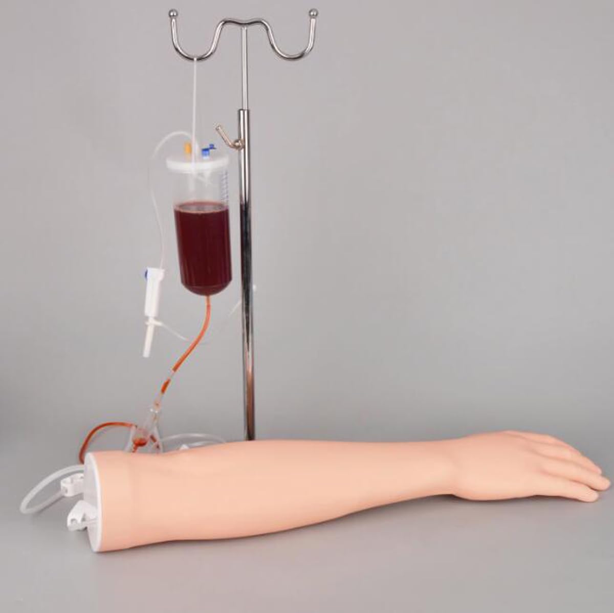 Simulation Silikon Arm Venenpunktion Injektion IV Hand Set linken und rechten Arms Trainingsmodell Medizin Pflege Chirurgische Praxis Spezielle IV Praxis Puppe Arm Injektion