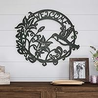 Algopix Similar Product 6 - Lavish Home Metal Cutout Welcome