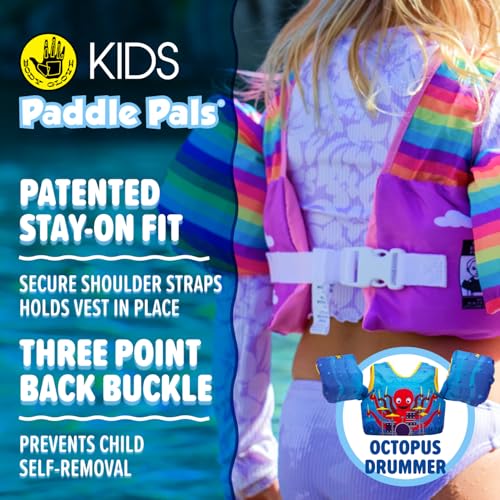 Image of Body Glove Paddle Pals Learn to Swim Coast Guard Approved Kids Life Jacket PFD