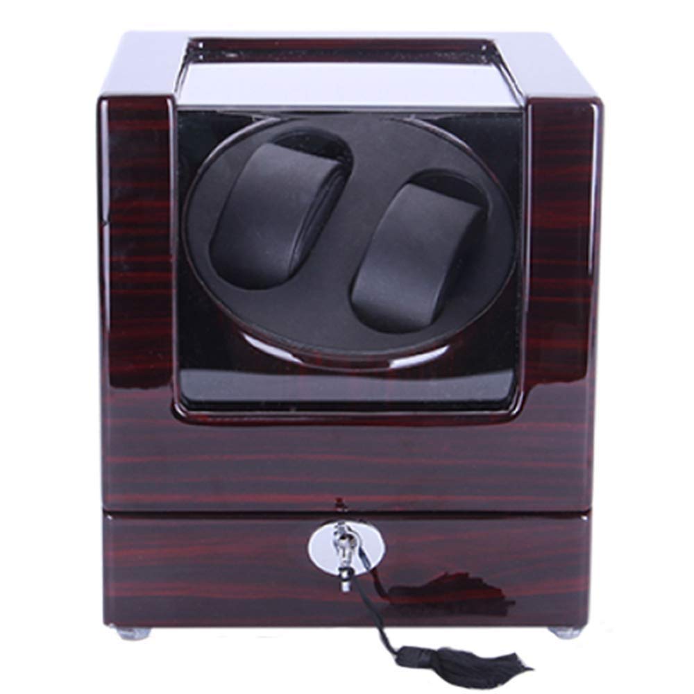 OLSKFUH Watch Winder Box Watch Winder Mute Automatic Double Watch Winder Vertical Design Safety Durableholiday Gift,