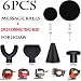 Jigsaw Massage Adapter Tip Bit Percussion Massager Deep Tissue Massage Balls and T Shank for Muscle Relaxation