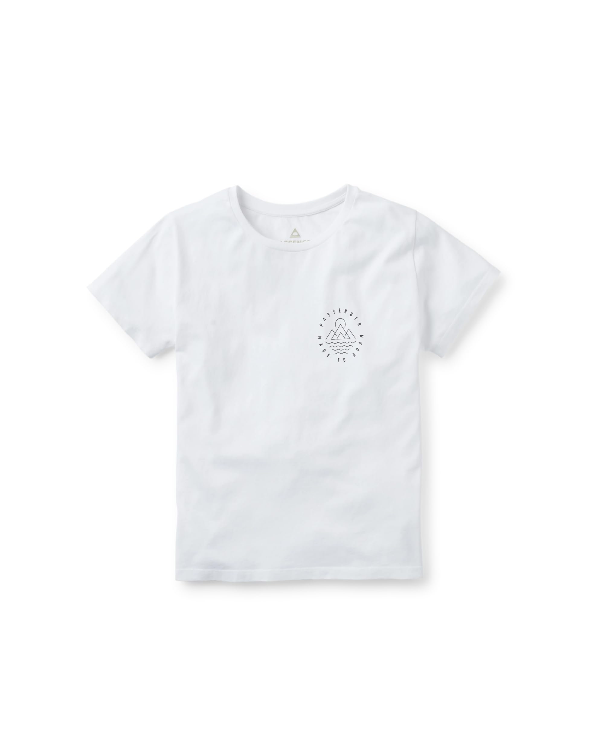 Passenger Women's Remote Recycled Cotton T-Shirt (UK, Alpha, XL, Regular, Regular, White)