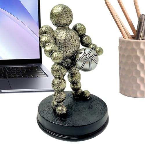 Sportler-Skulptur, künstlerische Tischdekoration, Ballsportler-Figur, Skulptur, Dekoration, für...