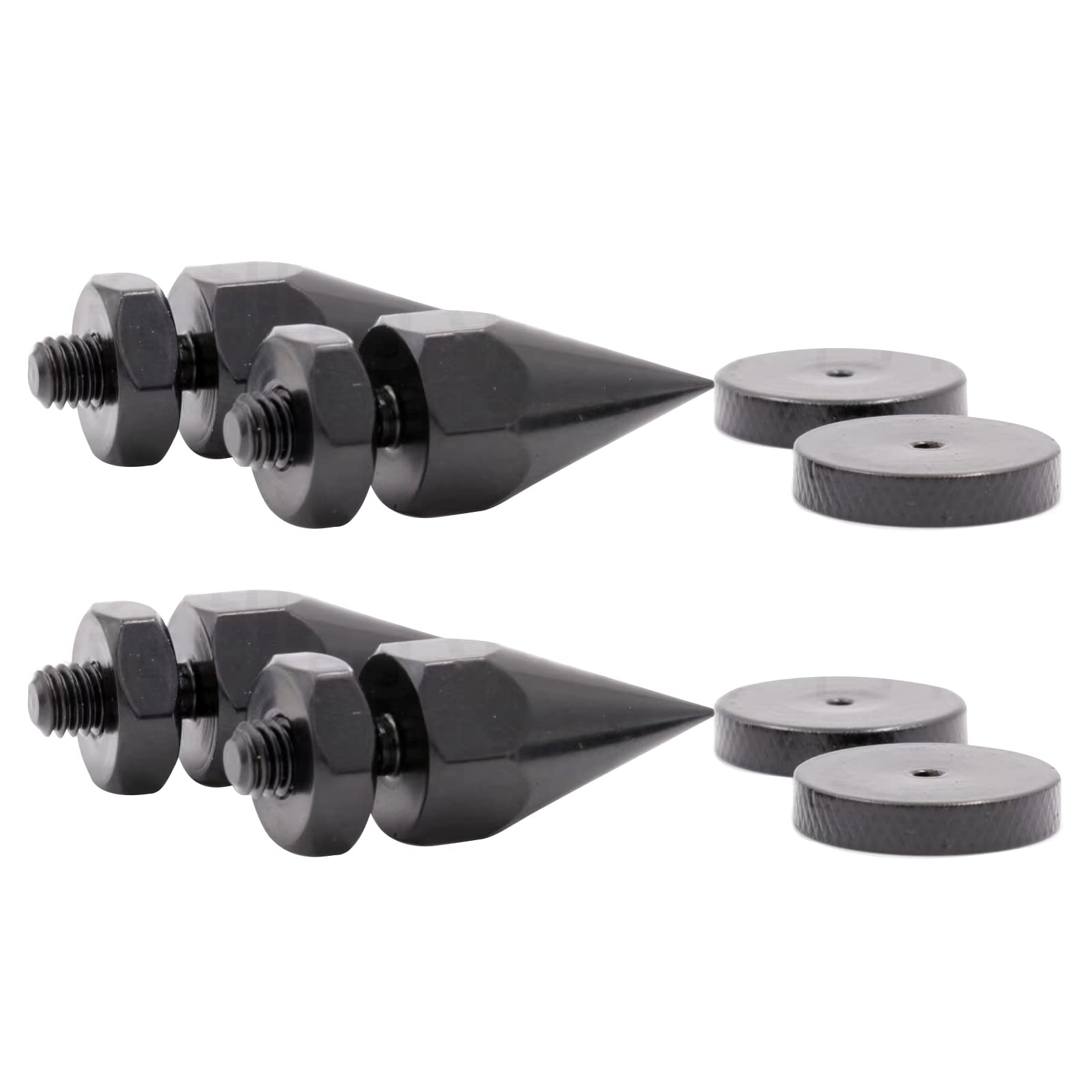 M6 Carbon Iron Speaker Isolation Spike AMP Studio Monitor Stand Feet Cone 40MM HiFi DIY Accessory