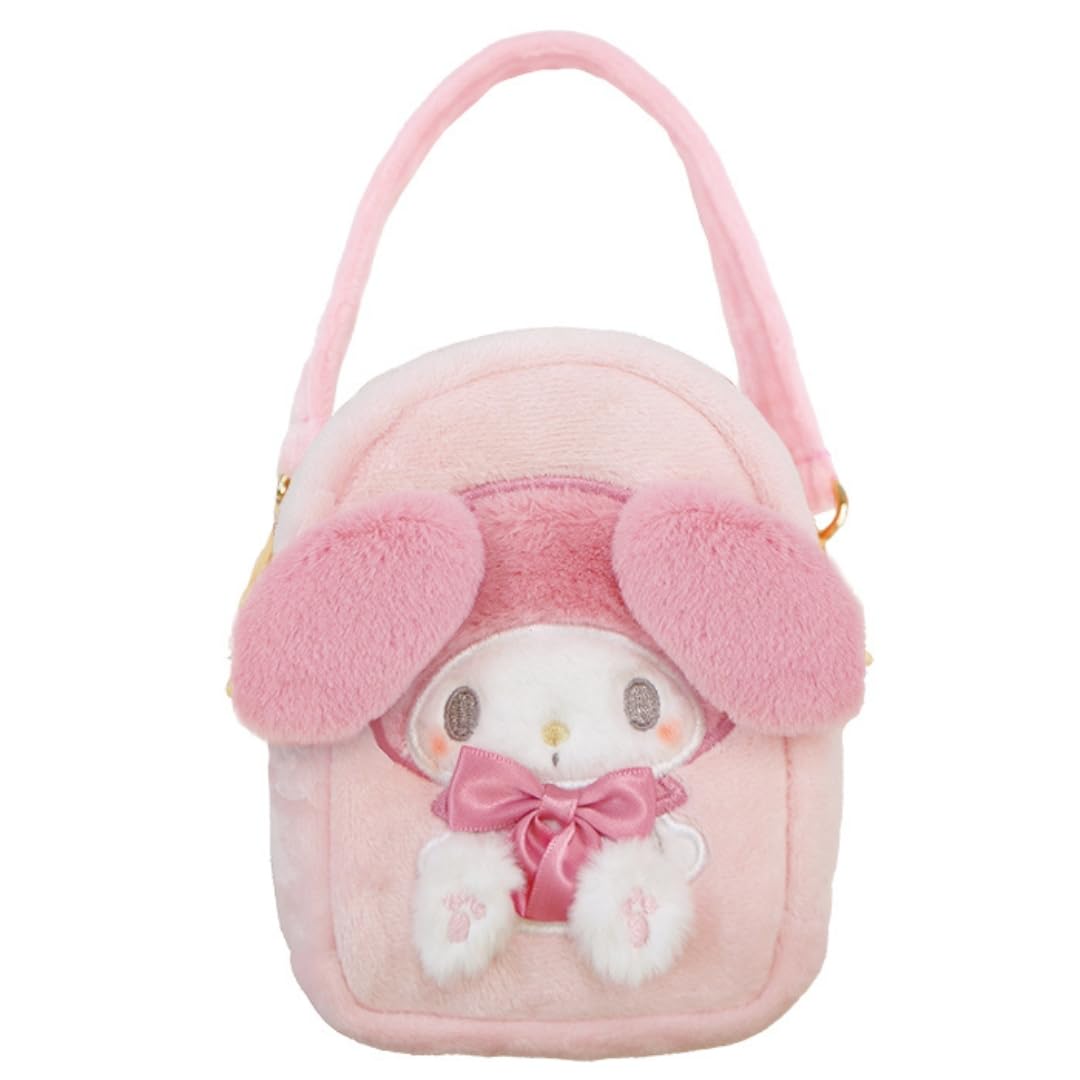 Amazon.co.jp: サンリオ マイメロディ ぬいぐるみ ボア ミニポーチ H13