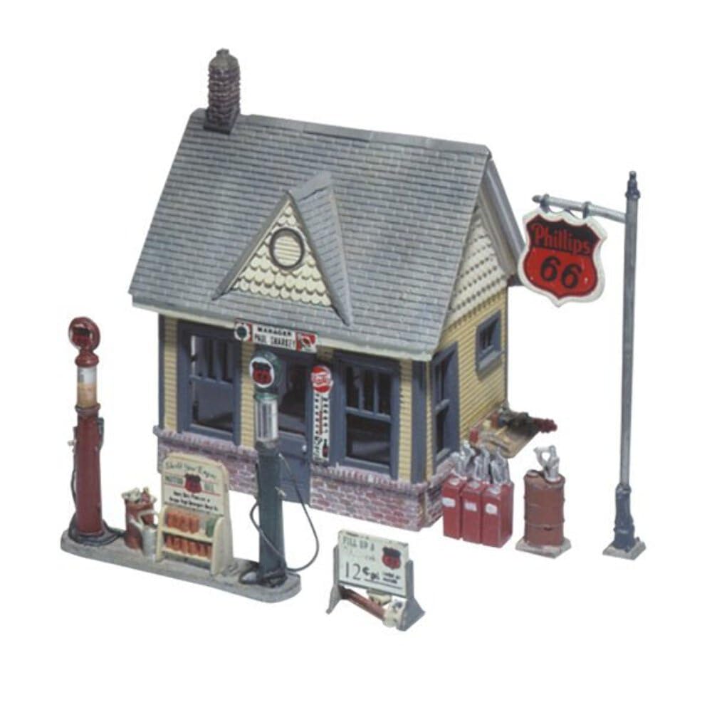 Amazon.com: Woodland Scenics® Scenic Details® Gas Station Kit, HO