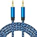 Produktbild Aux Kabel 3M, nufedcpo Audio Kabel 3,5 mm Klinkenkabel mit Nylon kompatibel mit Auto, Handy, Kopfhörer, Laptop, Lautsprecher, Stereoanlage, TV, usw.