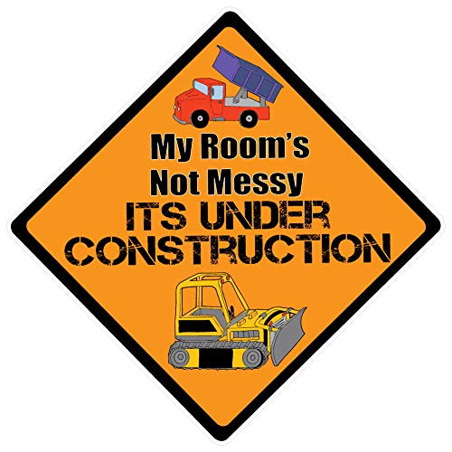 Vinilo Decorativo My Rooms Not Messy, 10x10 in