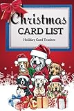 Photo Gallery christmas card list: dog themed holiday card tracker to record christmas cards from friends family coworkers and neighbors Photo Gallery christmas card list: dog themed holiday card tracker to record christmas cards from friends family coworkers and neighbors