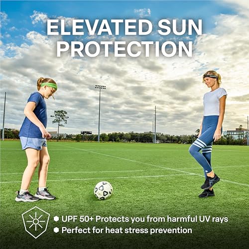 Image of COLD FACTOR Cooling Headband for Women and Men - UPF 50+ Advanced Evaporative Comfort, Instant Cooling Sweatband for Outdoor Sports, Fitness, Yoga, Hiking, Running, and Workout