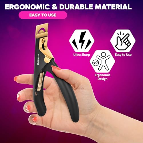 Cortaúñas de acero ajustable para uñas acrílicas miniatura 4