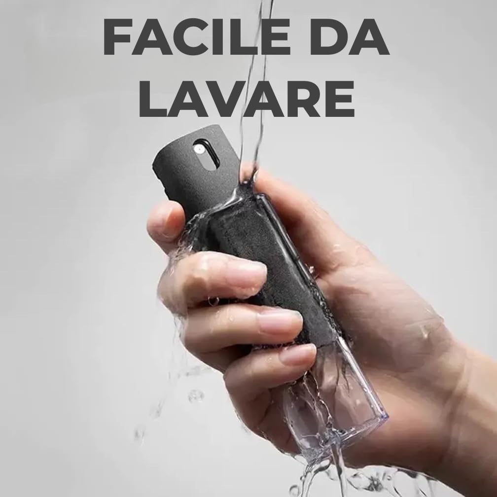 Luxury Finishes - Spray Pulitore Schermo, Auto, Smartphone, LCD, Touch screen, TV, Laptop, Monitor, pc, altri dispositivi elettronici, Igienizza e protegge dalla polvere - con ricarica 100 ml inclusa