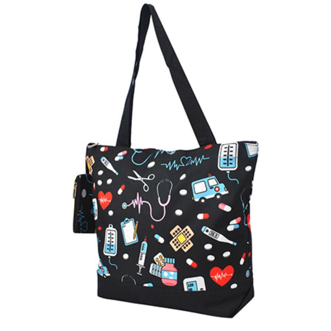 NGIL Medium Canvas Tote Bag with Coin Purse