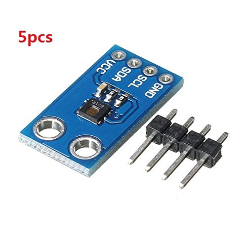 VIDOO 5 Pezzi Modulo Sensore Temperatura e Umidità Alta Precisione CJMCU-1080 HDC1080 per Arduino