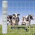 Farm Fence 4ft x 164ft Heavy Zinc Coating Cattle Fence Galvanized Field Fencing Sheep Fence Goat Fence,Hog Wire Fencing for Yard Livestock Animals Protection
