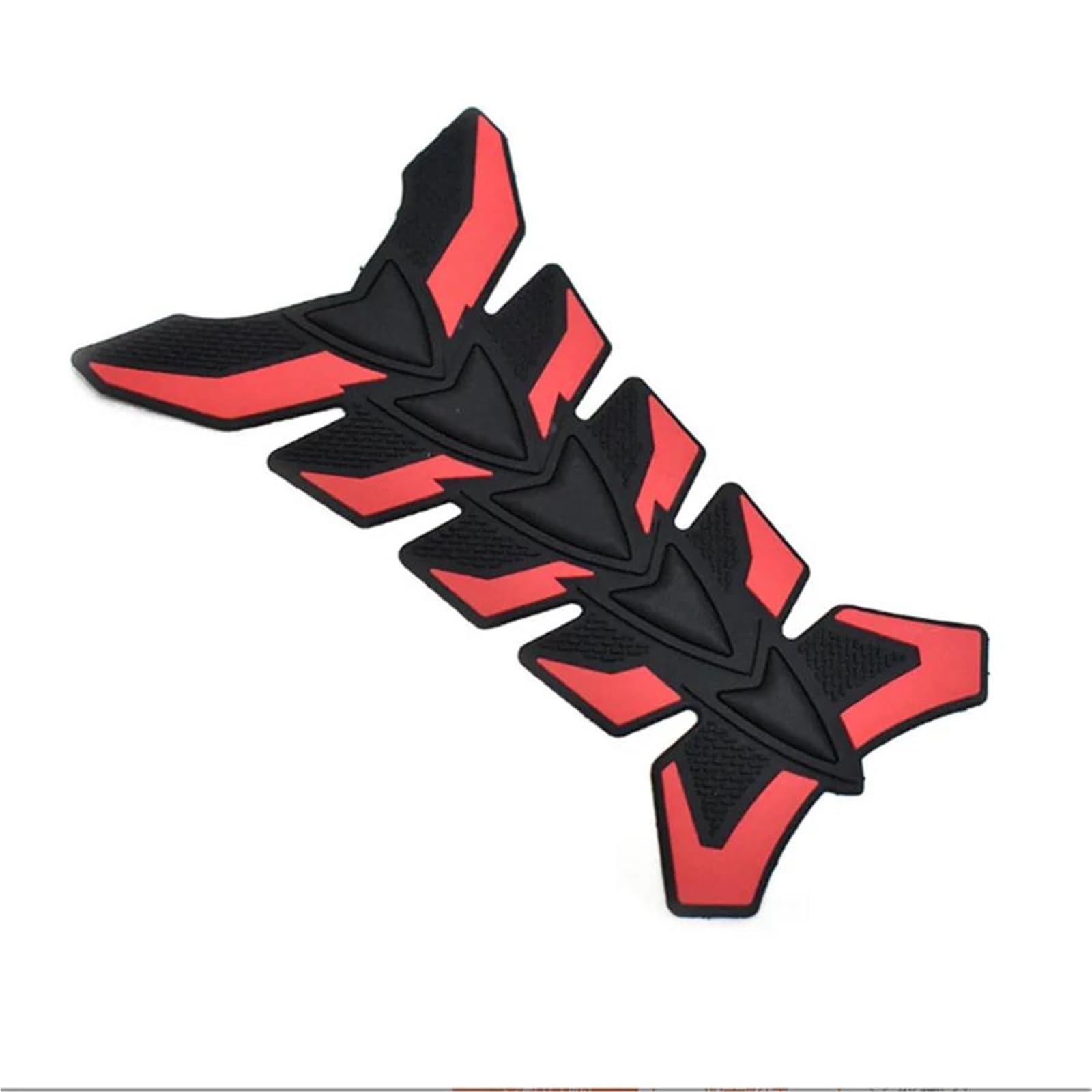 Motorcycle Gas Fuel Tank Pad Sticker for Versys 650cc for GTR1400 for Concours for Ninja 650R for ER6F for ER6N(Rosso)