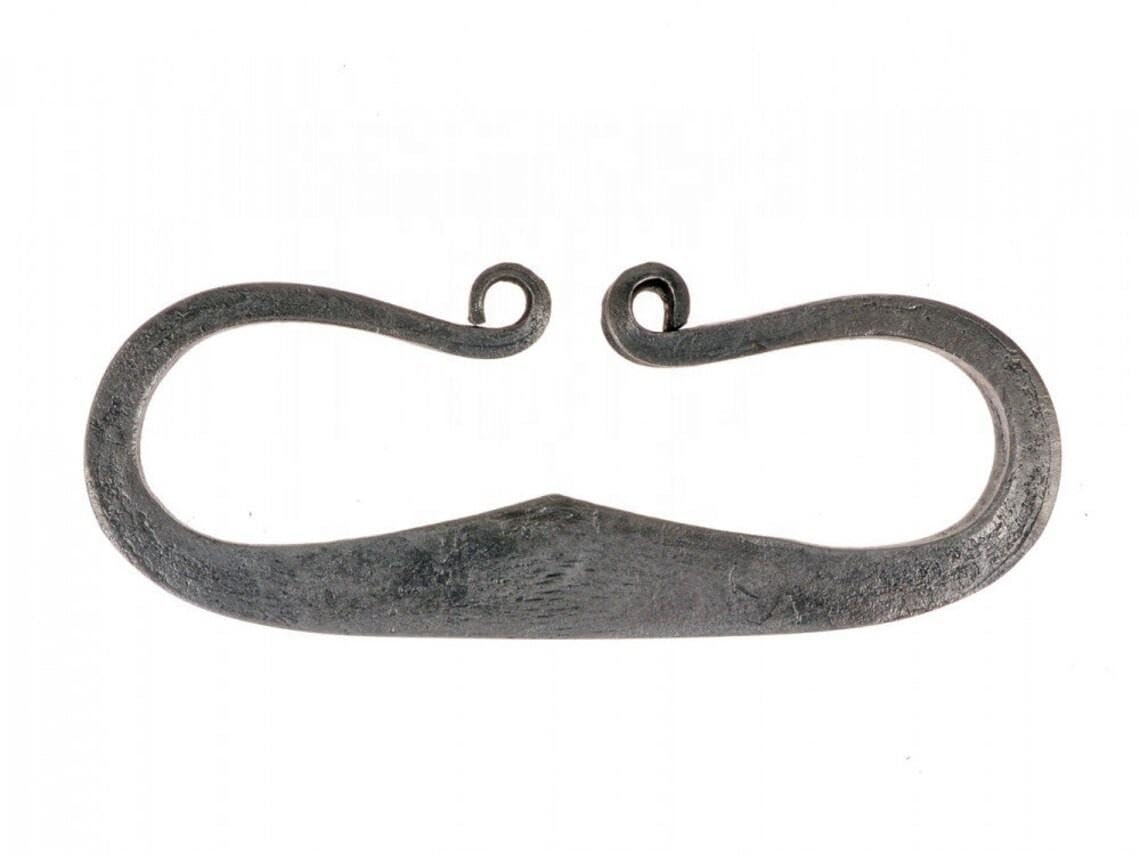 Traditional Shaped Carbon Steel Striker Fire Lighter for Use With Flint Bushcraft Camping Hiking Survival Gear