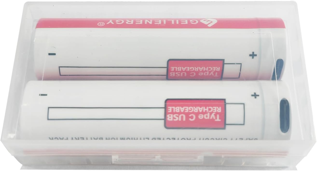 Rechargeable 3.7V USB Battery Compatible for Streamlight SL-B26 22104, Streamlight X Series Flashlights (8 Count)