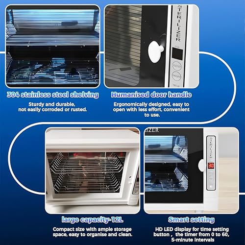 Smiledt 12L UV Lighting Autoclave Machine