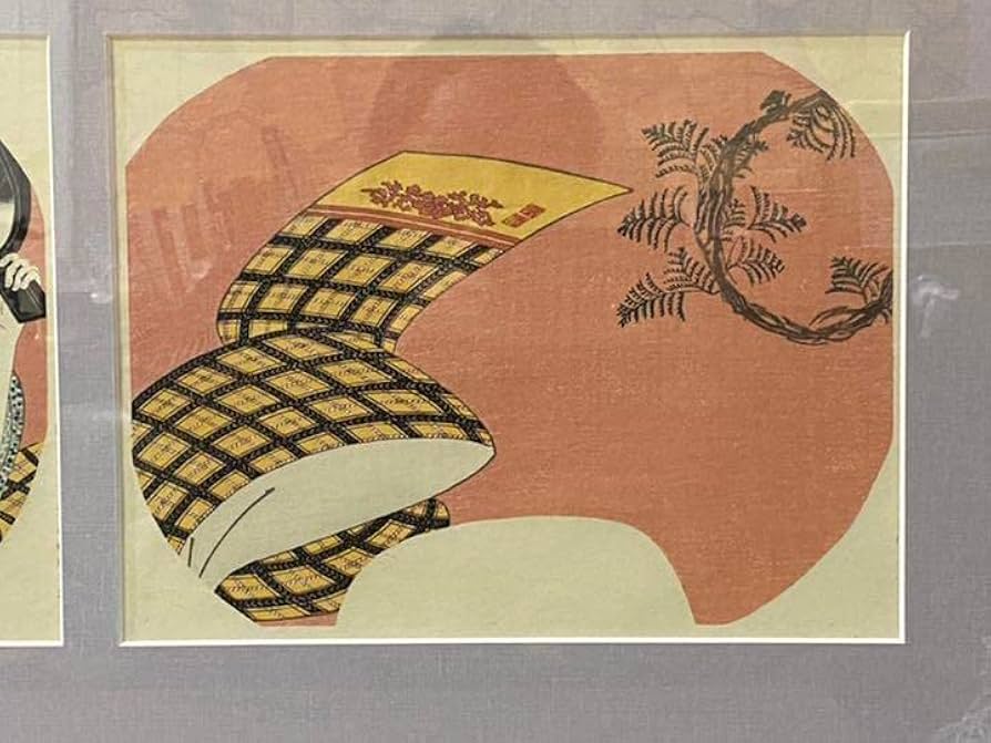 ‼️リサイクルFORTで検索‼️浮世絵の️傑作品‼️豊国作で印刷工芸品‼️現代建築に合う③ リサイクルFORTで検索‼️浮世絵の️傑作品‼️豊国作で印刷工芸品