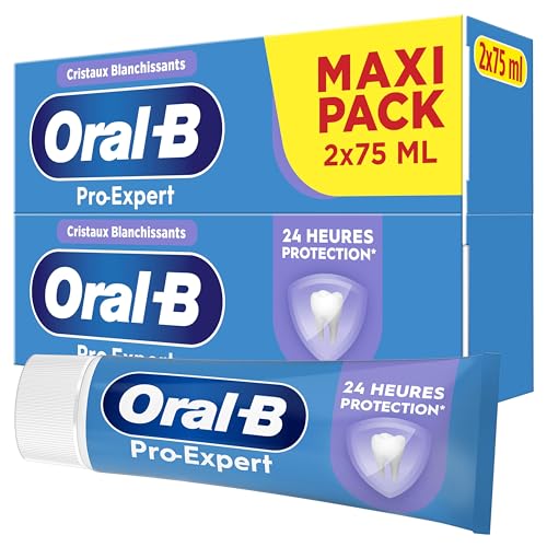 Oral-B Dentifrice Pour Les Dents Sensibles Pro-Expert, Conçu Pour Protéger Les Gencives, Contre Taches En Surface, Brossage Pour Une Protection...