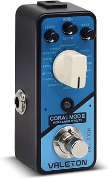 Amazon.com: Valeton Coral Mod II Digital Modulation Chorus
