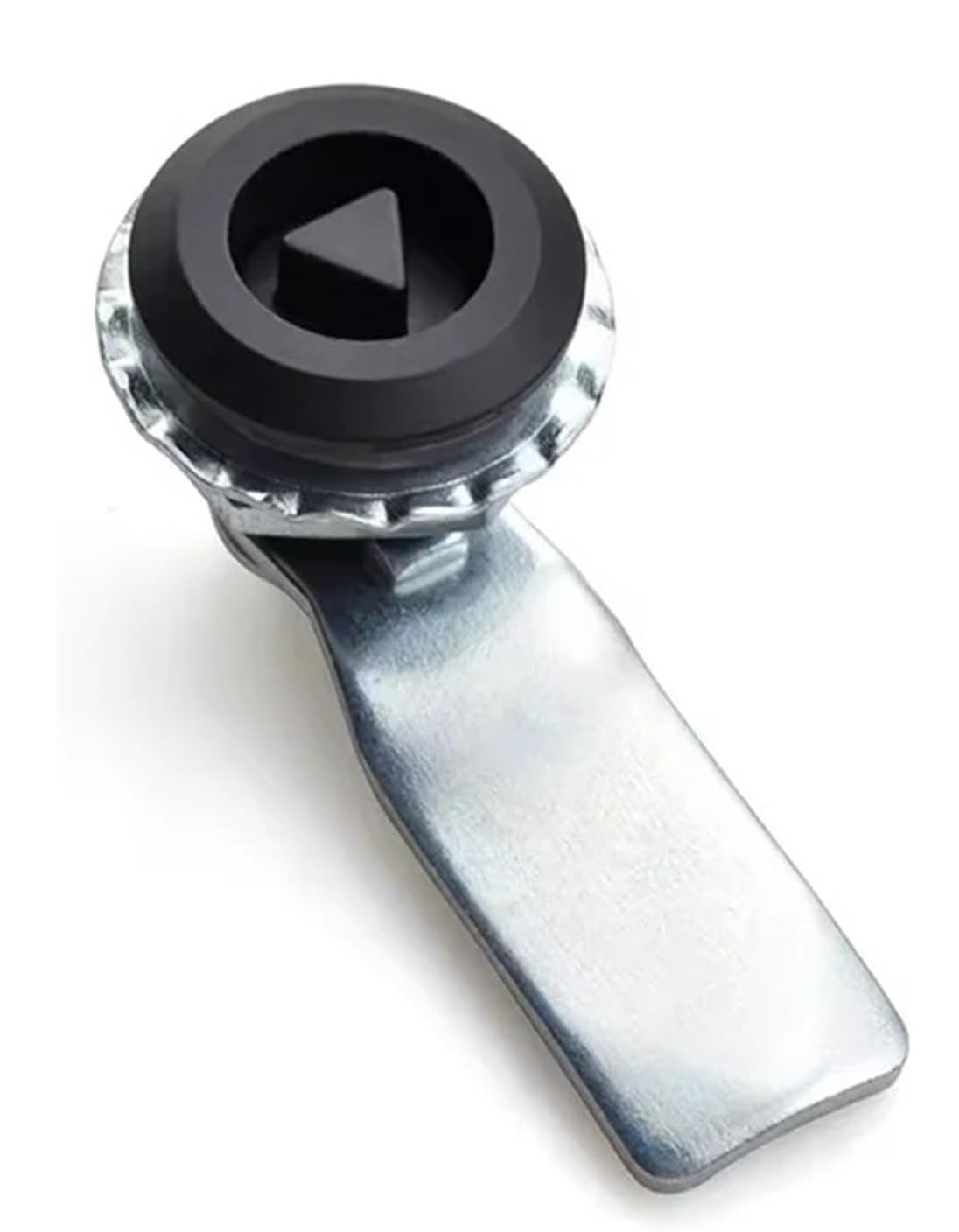 Cerradura de leva tubular de acero inoxidable con llave triangular - Cerradura de gabinete de 1 pieza for soluciones de almacenamiento seguras