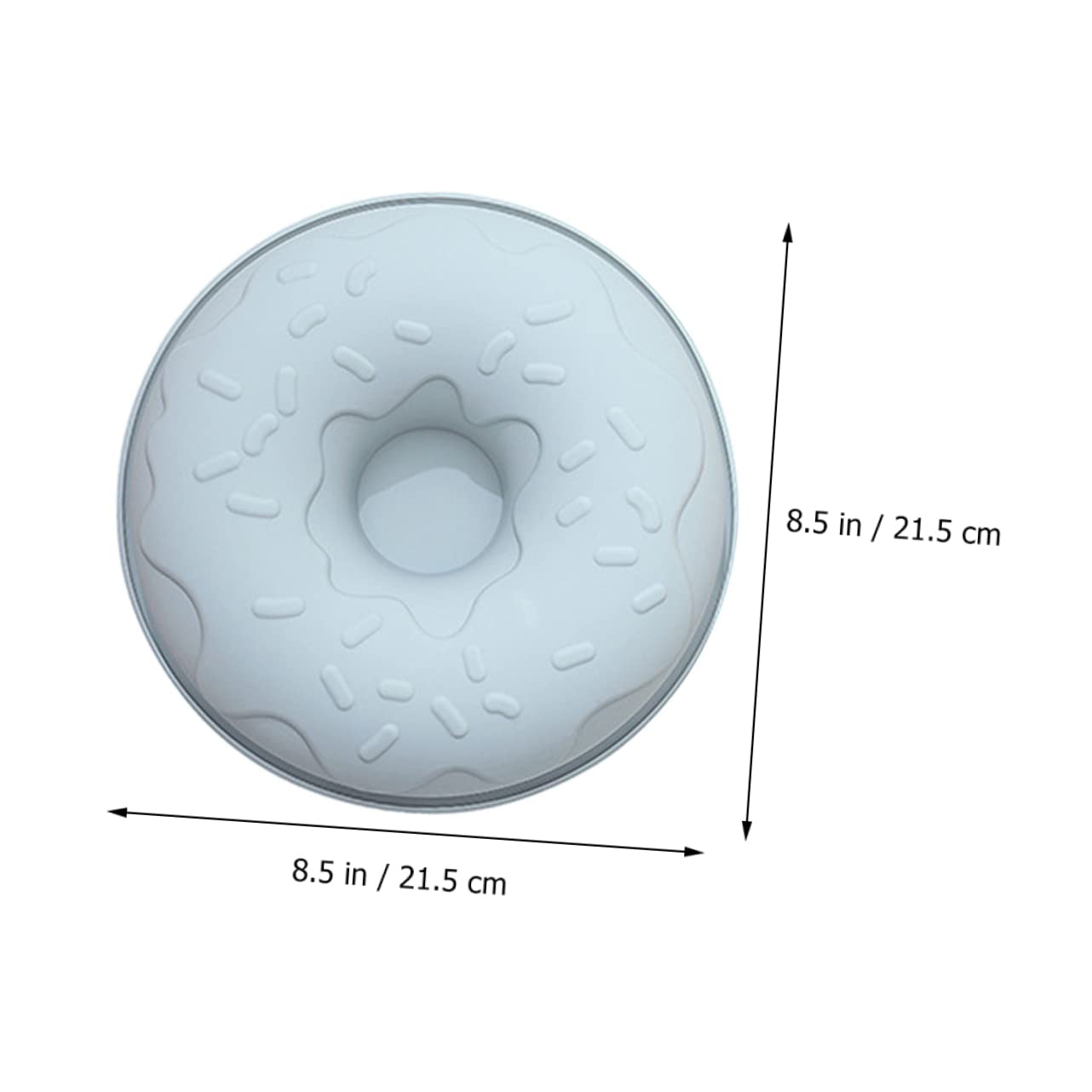 Cabilock 4 Piezas molde de donas magdalena de silicona mini moldes para pasteles molde muffins molde para magdalenas bandeja para hornear asadera molde creativo para donas mousse moho Gasa