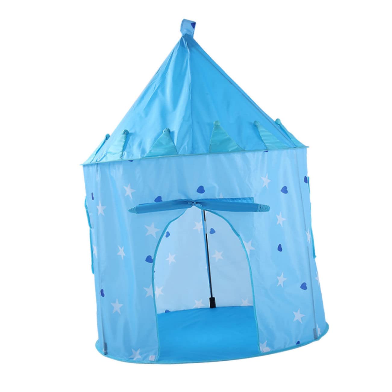 Tienda de Campaña Infantil Portátil para Exteriores y Jardín Casita para Azul y Rosa para Lectura Material Duradero