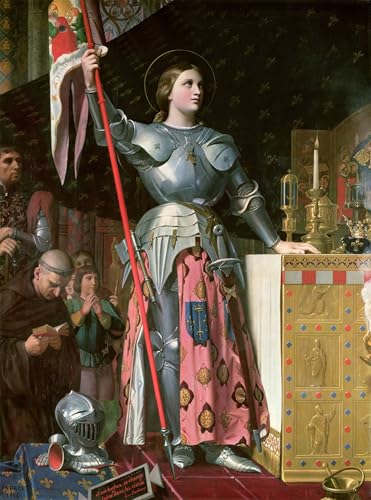 Tableau Jeanne d'Arc par Ingres | Impression sur toile 60x90cm