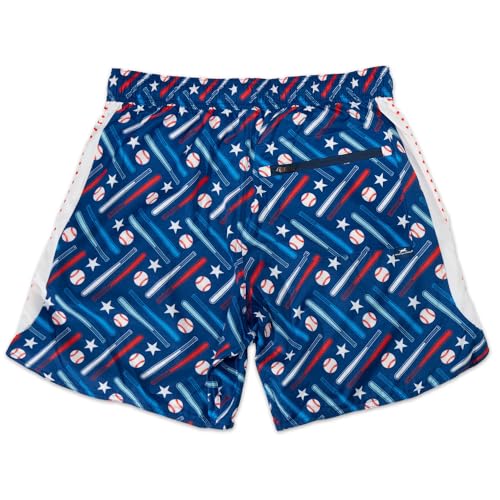 ChalkTalkSPORTS Baseball Ryder Athletic Shorts - Baseball Performance Shorts - Youth & Adult Sizes2