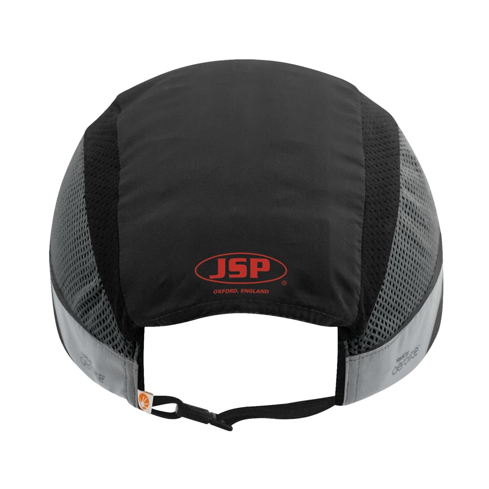 JSP HardCap Aerolite AAG000-001-104 Casquette Anti-Chocs à Micro-Bord Noir