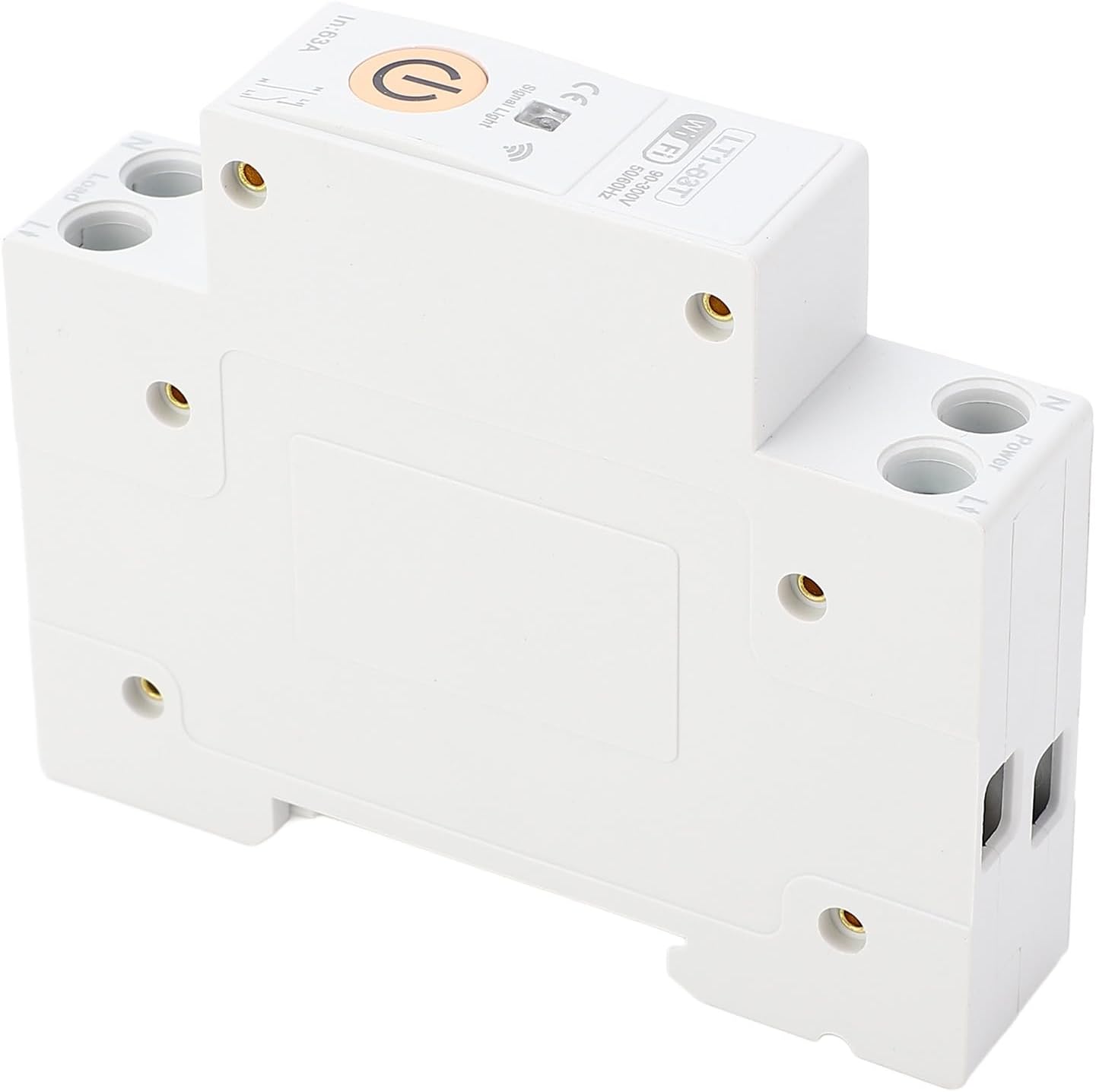 LT1 63T Circuit Breaker Touch Control Power Metering Timer Relay 63A Timer Voice Remote Control Energy Monitor for APP for Home Office Factory
