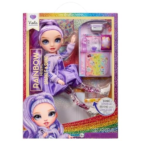 Rainbow High Sparkle and Shine Viola Doll Cover