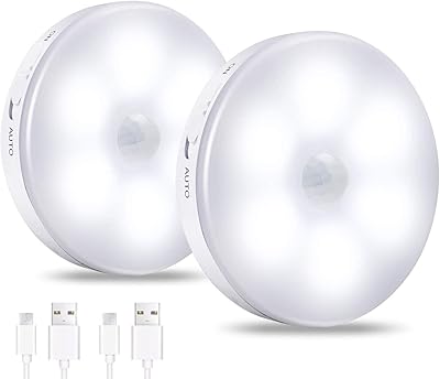 Lampe Murale à Détection De Mouvement – RVB Multicolore – Rechargeable USB-C – Installation Magnétique – Pour Couloir, Chambre