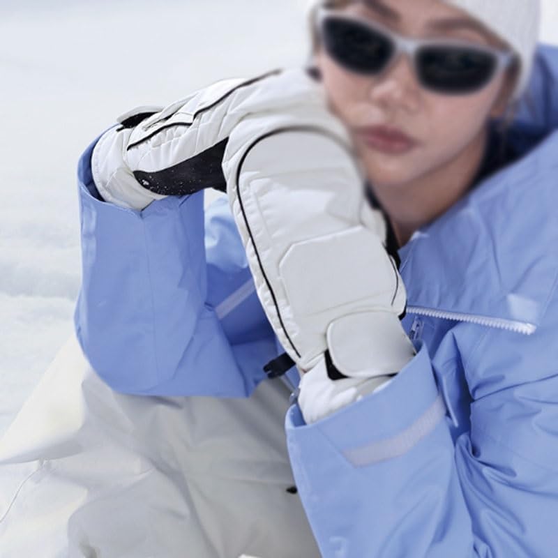 Wrist Protection Gloves Men Women Single Board Ski Warm for Outdoor Sports and Daily Use