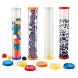 Juegos Tubos sensoriales de Primary Science de Learning Resources, set de 4.