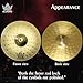 ULUOBO Cymbal Pack, Drum Set Cymbals 9 Pieces, Symbols for Drums