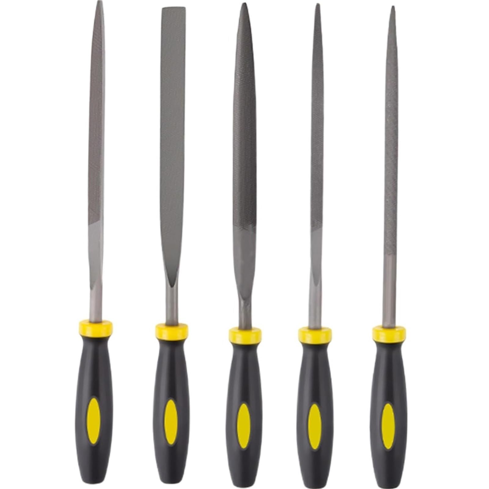 Guitar Making Tools 5pcs Guitar Grinding File Alloy Steel File Set Fingerboard Repair Care Tools