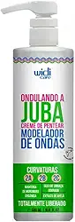 Widi Care Ondulando a Juba, Creme de Pentear Modelador de Ondas, Para Curvaturas 2A, 2B, 2C, Com Óleo de Linhaça e Manteiga de Murumuru, 500ml