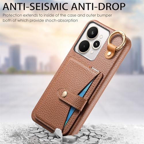 Coque Realme 15 Pro housse protection antichoc étui cuir avec miroir