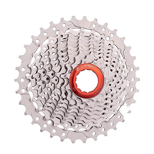 ZHAOQIN Cassettes Y PiñOnes Cassette de 10 velocidades for Bicicleta de Carretera, 11-28T, 25T, 30T, 34T, piñón Libre de Acero for Bicicleta, 10S, 20S, 10 velocidades, piñón HG Rueda Libre(10S 30T)