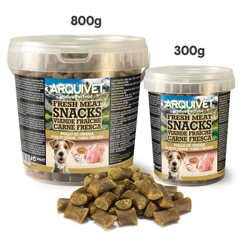 Arquivet Frischfleischsnacks mit Huhn, 300 g, für ausgewachsene Hunde